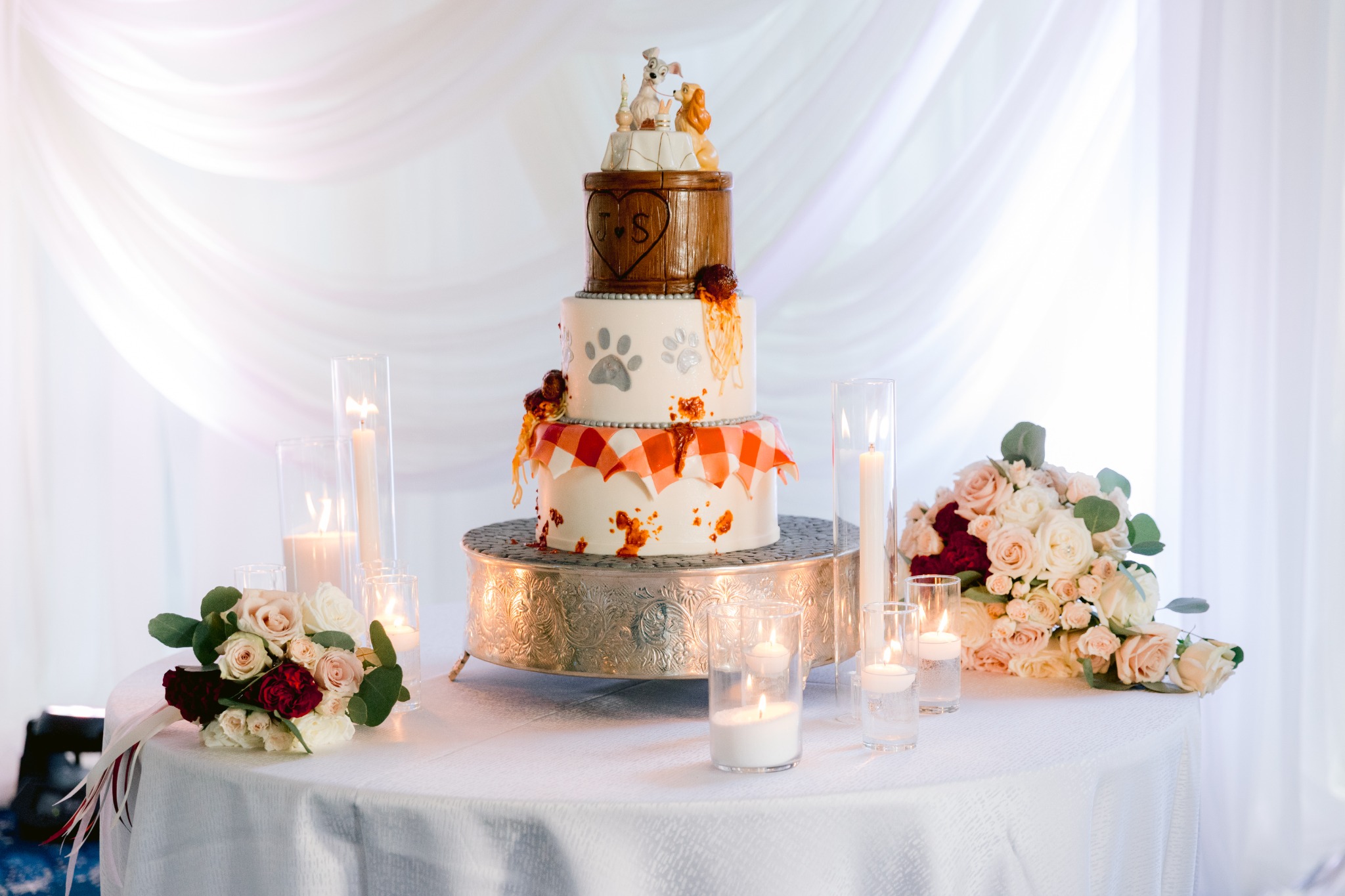 Wedding cake at Disneyland Resort